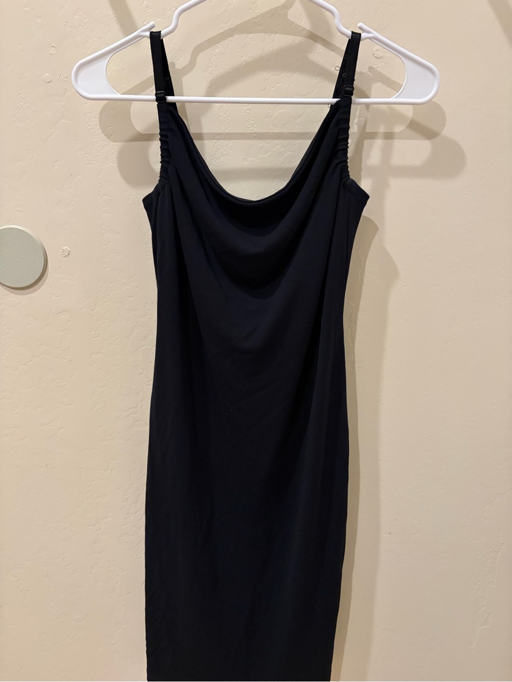 The Limited Black Cowl Neck Mini Slip Dress ☕️